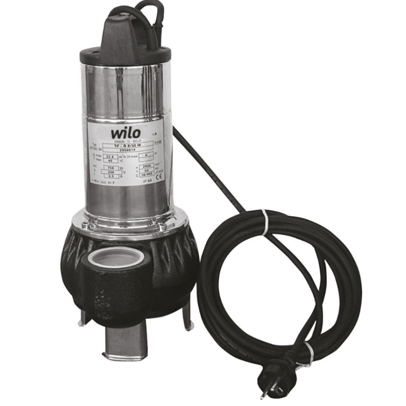 Υποβρύχια αντλία λυμάτων R 10/50 M Wilo