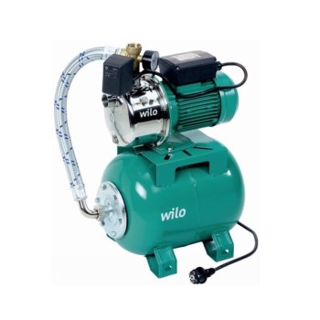 Πιεστικό συγκρότημα με ανοξείδωτη αντλία αυτόματης αναρρόφησης και δοχείο HWJ 202/18 Wilo