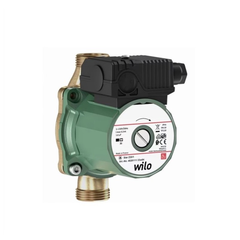 Κυκλοφορητής Star-Z 20/1 (Αντικατάσταση Z-20 & ZP 20-1) 1/2” Wilo