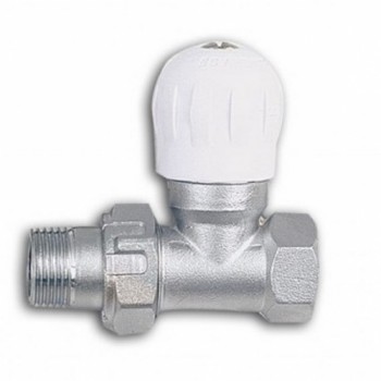 Ίσιος διακόπτης δισωληνίου Status 1/2" (605) by Brass Form
