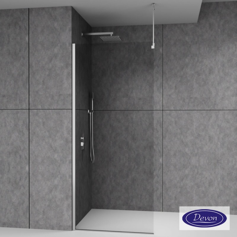 Βραχίονας οροφής για στήριξη διαχωριστικού VSA Iwis Walk-in Devon 