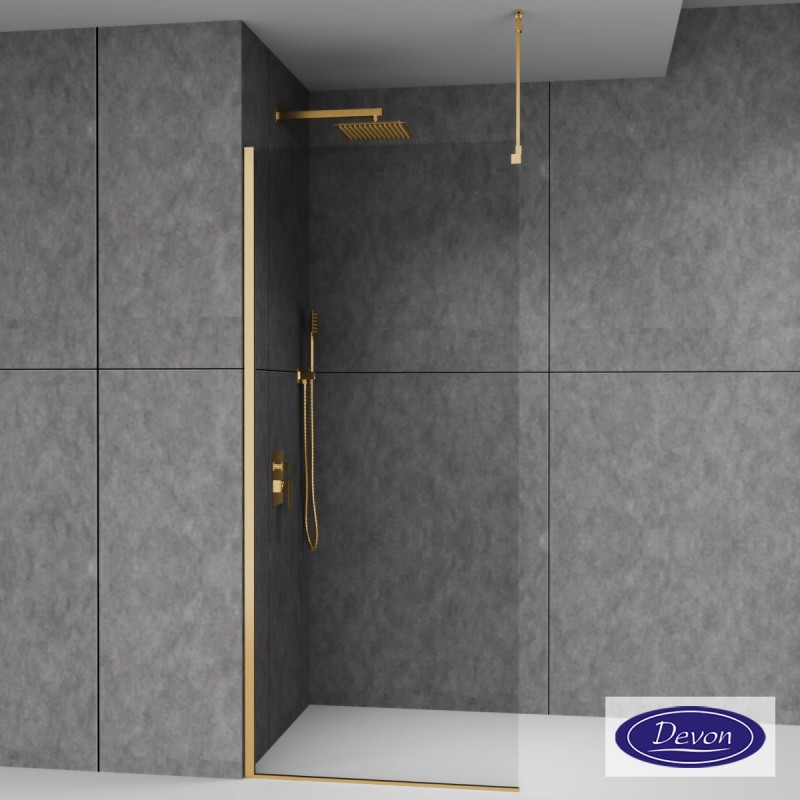 Βραχίονας οροφής για στήριξη διαχωριστικού VSA Iwis Walk-in Devon 