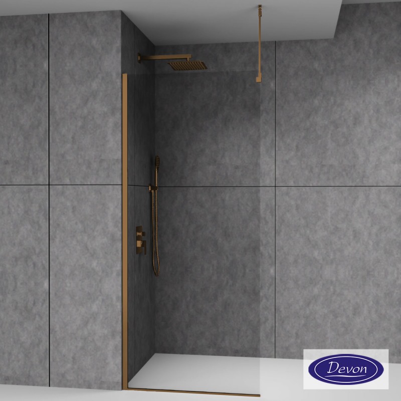 Βραχίονας οροφής για στήριξη διαχωριστικού VSA Iwis Walk-in Devon 