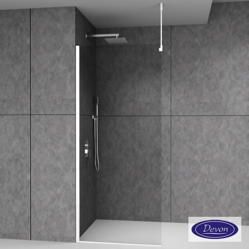 Βραχίονας οροφής για στήριξη διαχωριστικού VSA Iwis Walk-in Devon 