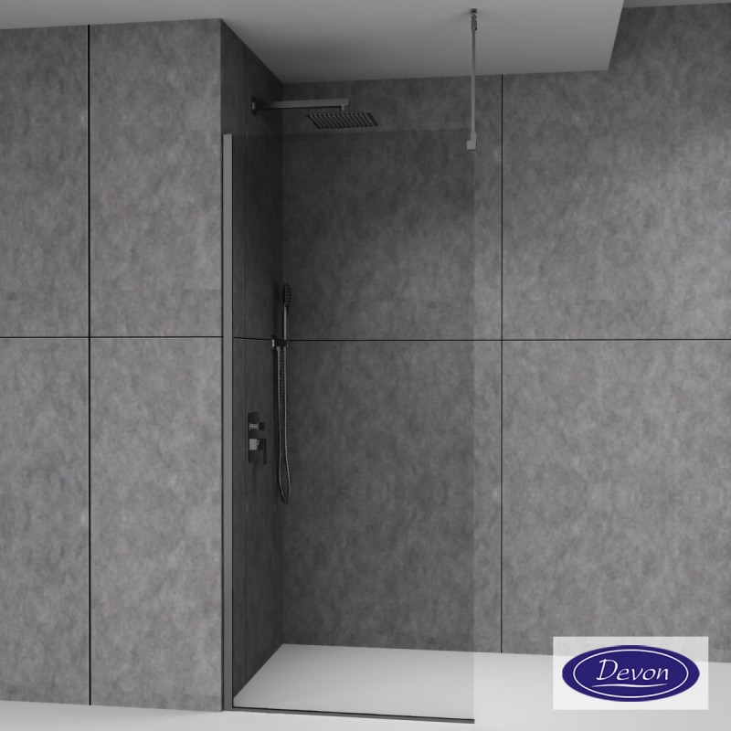 Βραχίονας οροφής για στήριξη διαχωριστικού VSA Iwis Walk-in Devon 