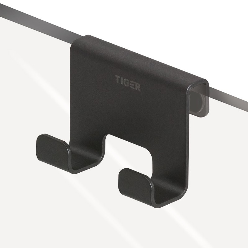 Άγκιστρο καμπίνας ντους διπλό 6-8mm Caddy Tiger
