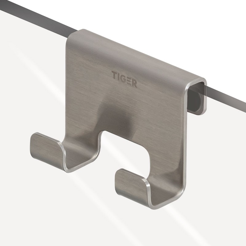Άγκιστρο καμπίνας ντους διπλό 6-8mm Caddy Tiger