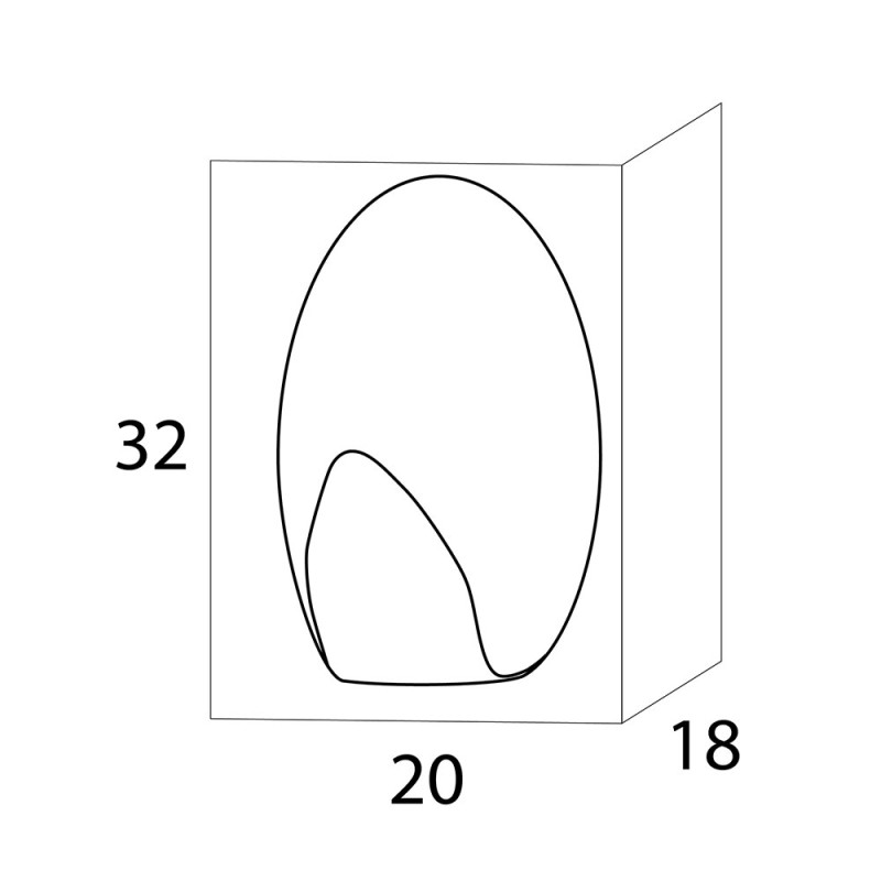 Άγκιστρο μονό (σετ 3 τεμ) 1111730942 Baseline Square Tiger