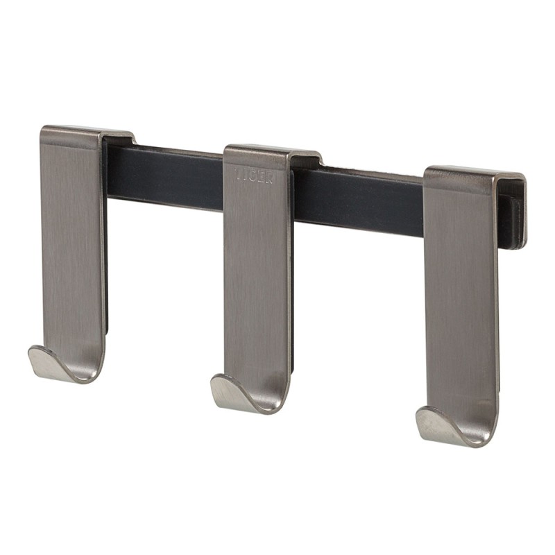 Άγκιστρο καμπίνας ντους τριπλό 6-8mm 1118130942 Rack Basic Tiger