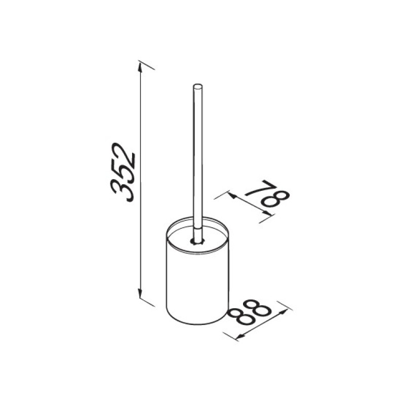Επιτοίχιο πιγκάλ 1511-110 Craft Geesa