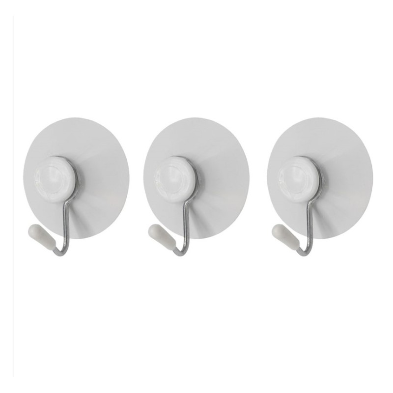 Άγκιστρο μονό (σετ 3 τεμ) Suction hook Tiger
