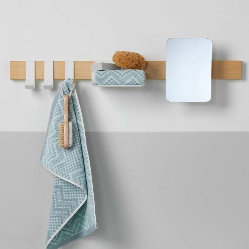 Επίτοιχη κρεμάστρα με ράφι + καθρέπτη 362471410 Brix Sealskin