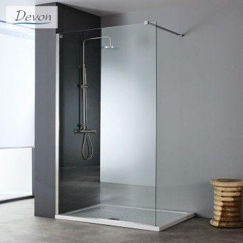 Διαχωριστικό ντουζιέρας h.220cm inox brushed IWH_C-111 Iwis Walk-in Devon