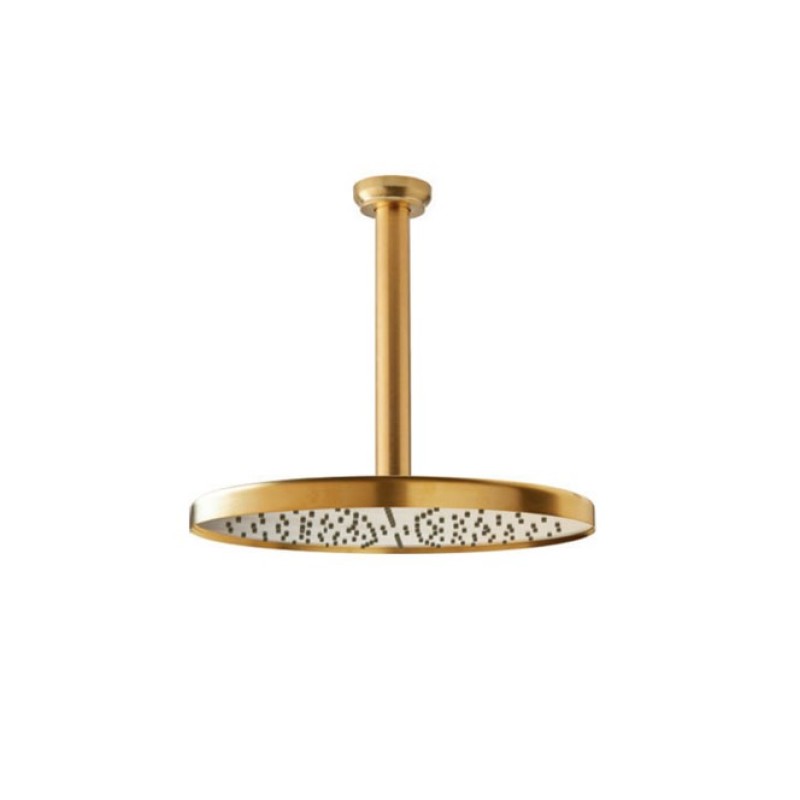 Ανακλινόμενη κεφαλή ντους & μπράτσο οροφής 800843+800846 Lumiere Armando Vicario