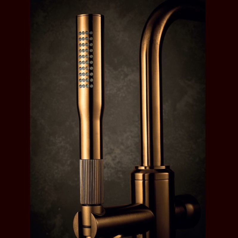 Επιτοίχια παροχή νερού με τηλέφωνο & σπιράλ 900175+16003677+16000754 Lumiere Armando Vicario