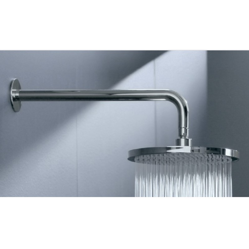 Ανακλινόμενη κεφαλή ντους & μπράτσο τοίχου 35cm E0440__-100+C13500 Almar