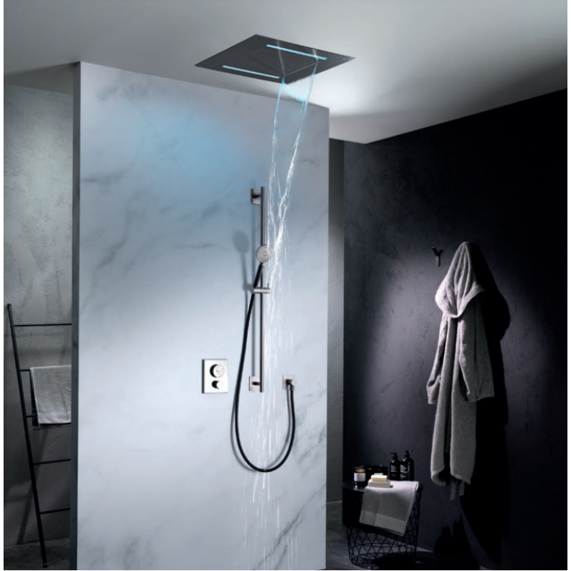 Κεφαλή ντους εντοιχισμού οροφής E044302 Temotion Icicle Almar Κεφαλή ντους εντοιχισμού οροφής E044302 Temotion Icicle Almar