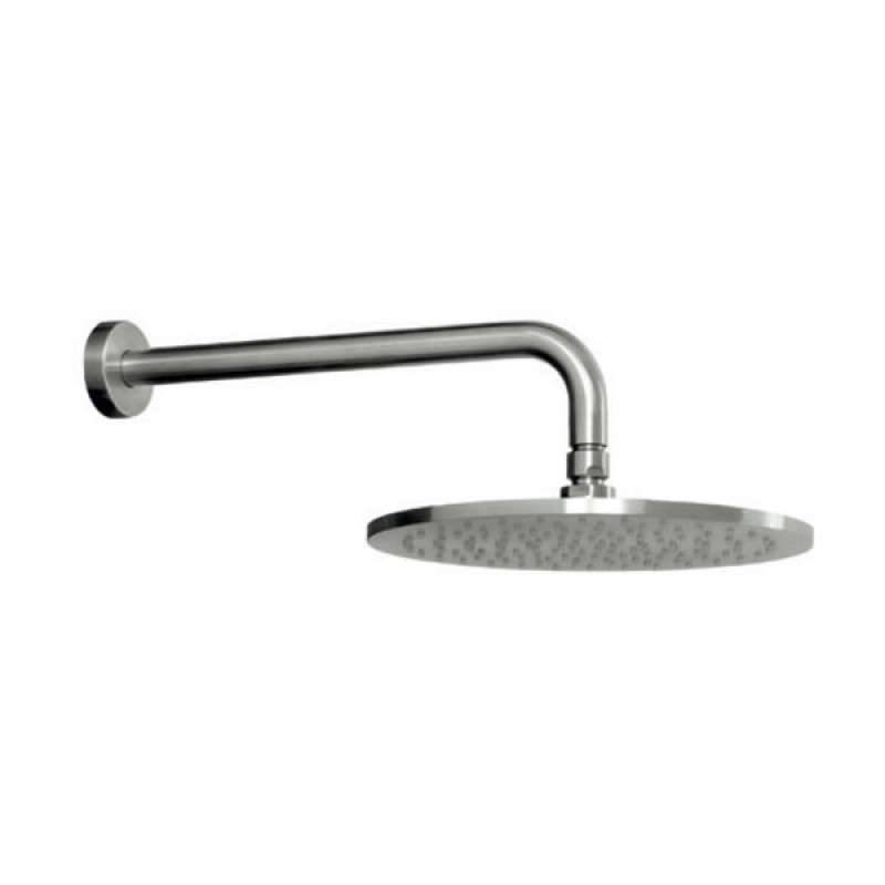 Ανακλινόμενη κεφαλή ντους & μπράτσο τοίχου IN225+IN135 Cora