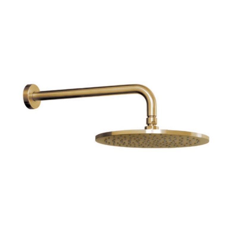 Ανακλινόμενη κεφαλή ντους & μπράτσο τοίχου IN225+IN135 Cora