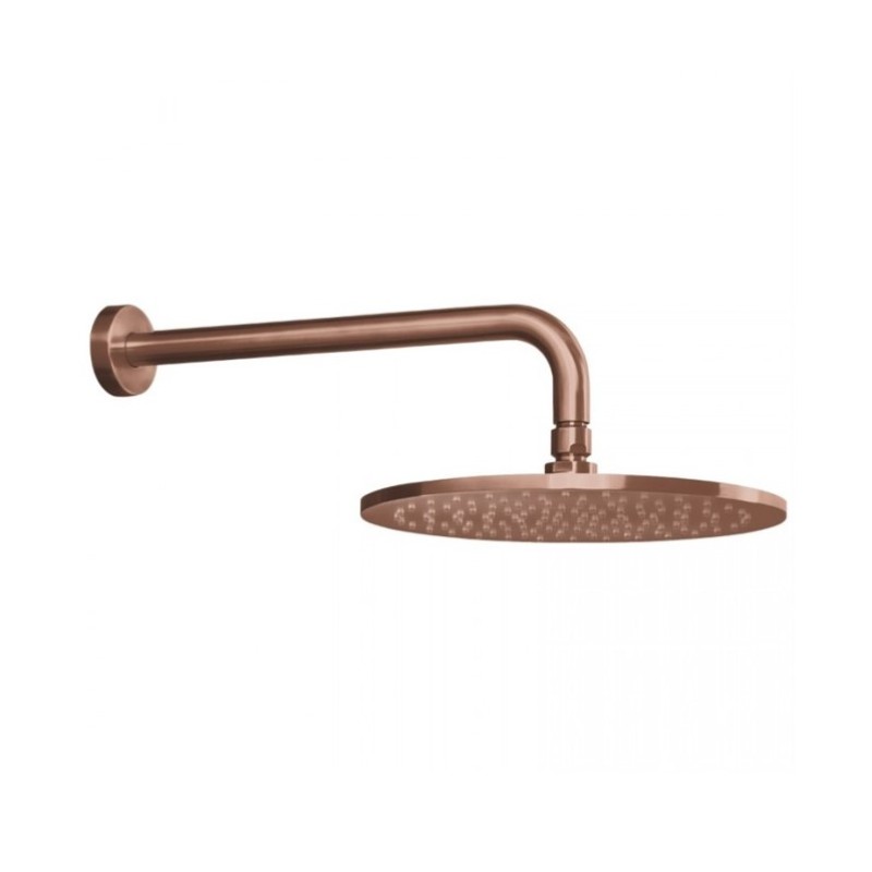 Ανακλινόμενη κεφαλή ντους & μπράτσο τοίχου IN225+IN135 Cora