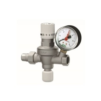 Αυτόματος πλήρωσης με μανόμετρο και προρύθμιση 1/2'' Far (2106)