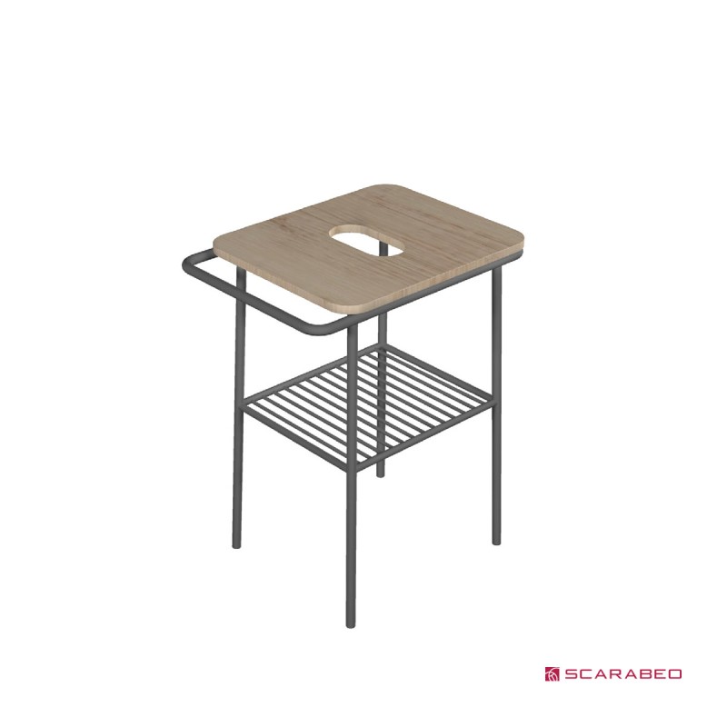 Έπιπλο μπάνιου χωρίς νιπτήρα 6016-8949 Fuji 60 Scarabeo Έπιπλο μπάνιου χωρίς νιπτήρα 6016-8949 Fuji 60 Scarabeo