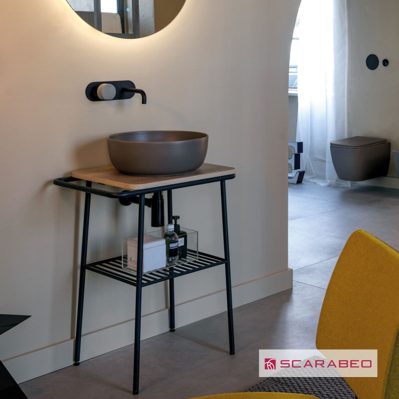 Έπιπλο μπάνιου χωρίς νιπτήρα 6016-8949 Fuji 60 Scarabeo Έπιπλο μπάνιου χωρίς νιπτήρα 6016-8949 Fuji 60 Scarabeo