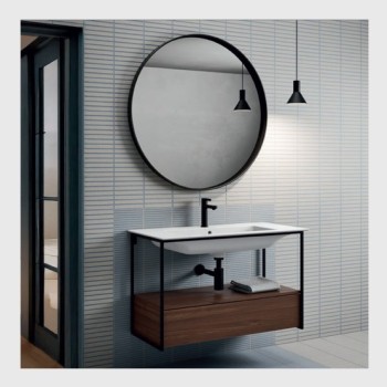 Έπιπλο μπάνιου (σετ) βάση και νιπτήρας MSAP82N+8855-300 Pura 82 GSI