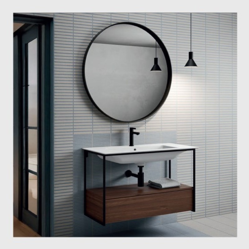 Έπιπλο μπάνιου (σετ) βάση και νιπτήρας MSAP82N+8855-300 Pura 82 GSI