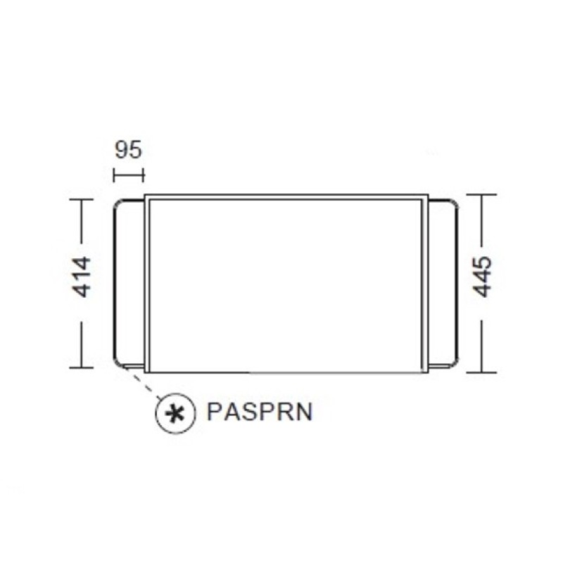 Πετσετοκρεμάστρα για έπιπλο μπάνιου PASPRN GSI Πετσετοκρεμάστρα για έπιπλο μπάνιου PASPRN GSI