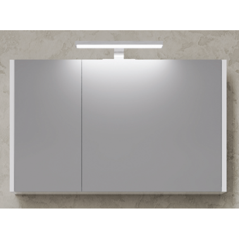 Έπιπλο μπάνιου βάση λάκα και πάγκο solid surface Nova 90 Faturini