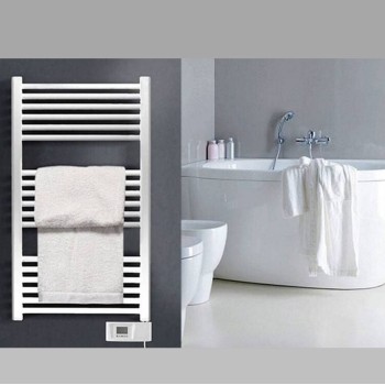 Ηλεκτρικό σώμα λουτρού λευκό με ψηφιακό θερμοστάτη Electro 770/500 (300 Watt) Deltacalor