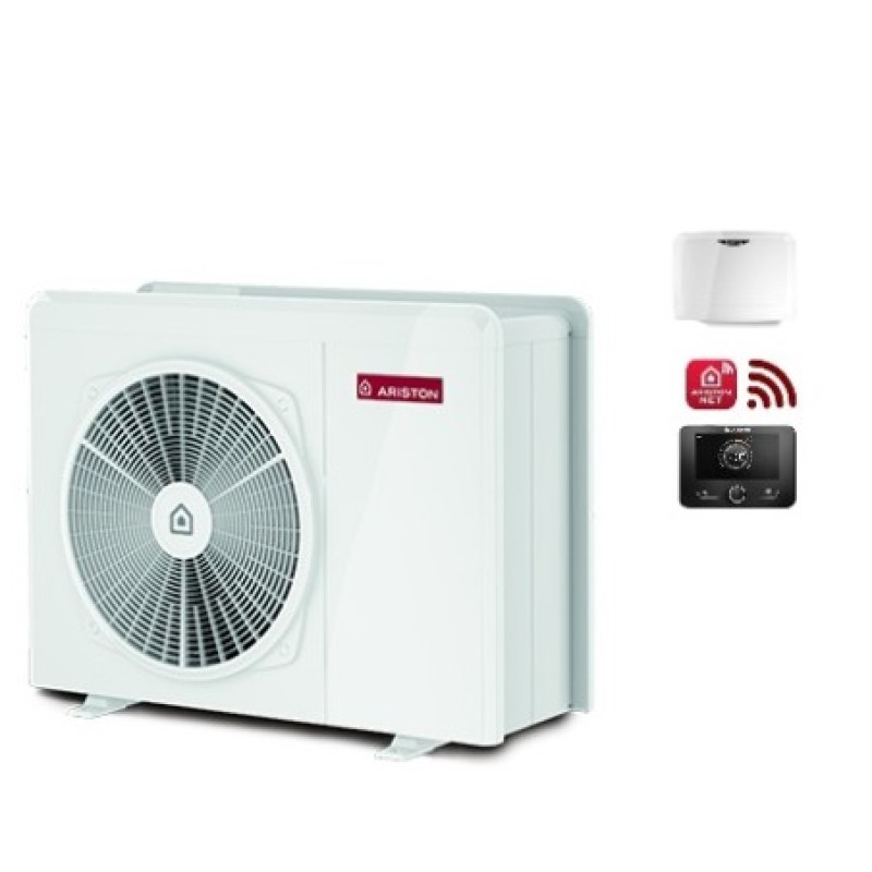 Αντλία θερμότητας μονοφασική 8kw Nimbus Pocket 80M Net Ariston