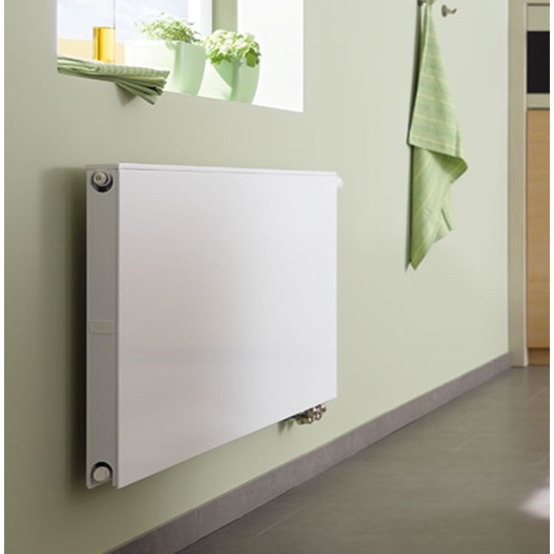Θερμαντικό σώμα panel (λείας επιφάνειας) 22/605/505 εσωτερικού βρόγχου (972 kcal/h) Plan Ventil Kermi