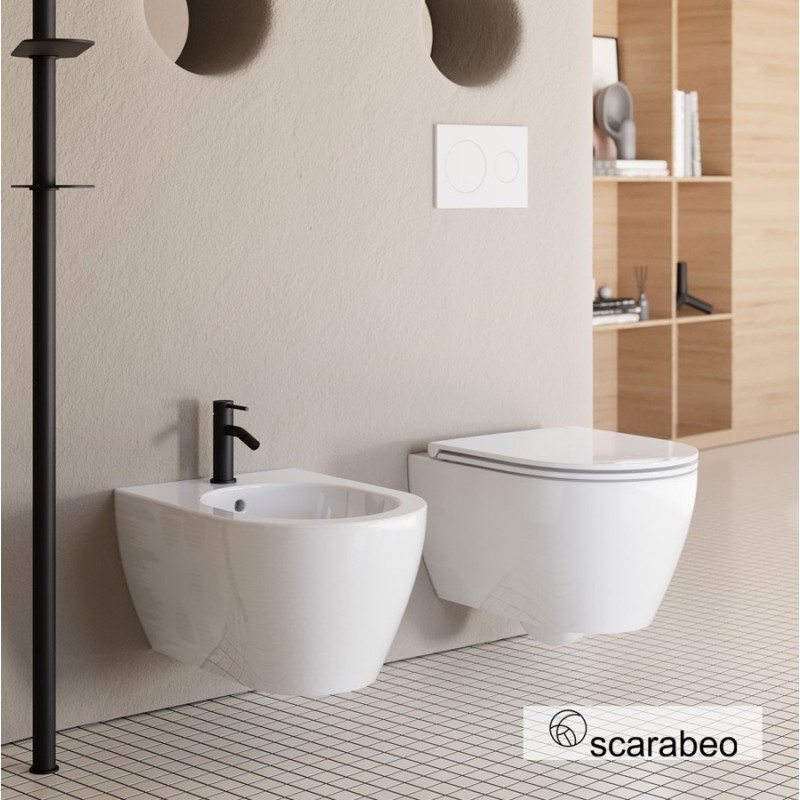 Κάλυμμα λεκάνης slim soft close 5535BS-300 Moon Scarabeo