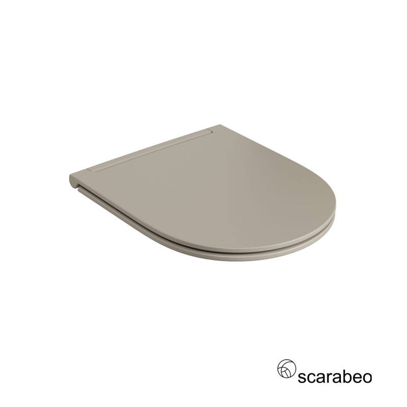 Κάλυμμα λεκάνης slim soft close 5535BS Moon Scarabeo