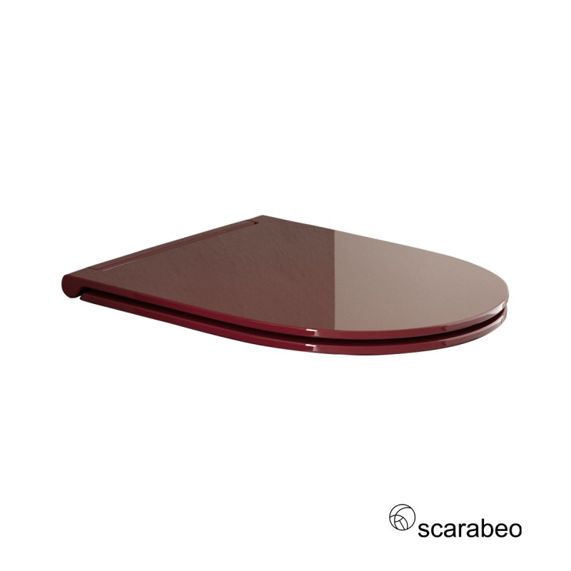 Κάλυμμα λεκάνης slim soft close 5535BS Glam Scarabeo