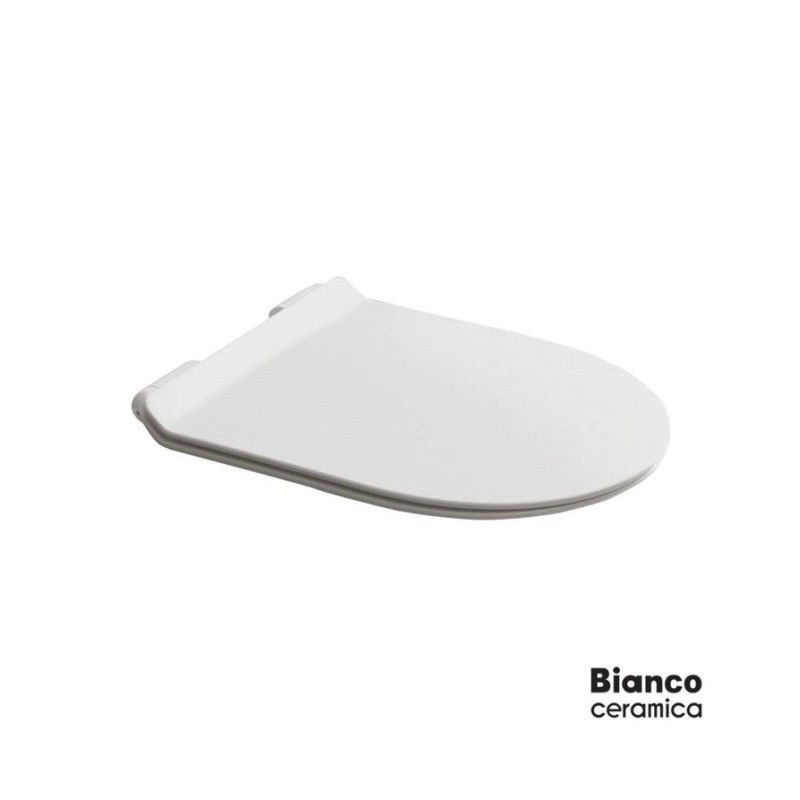 Κάλυμμα λεκάνης slim soft close 9620SC Aida Bianco Ceramica