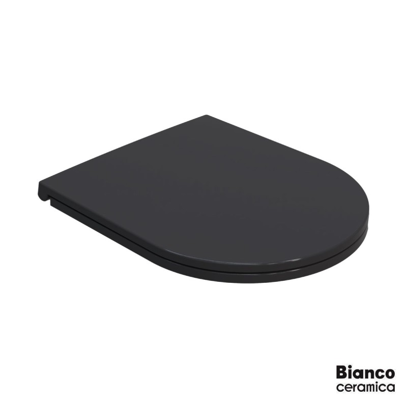 Κάλυμμα λεκάνης slim soft close MS38C Lenta Bianco Ceramica