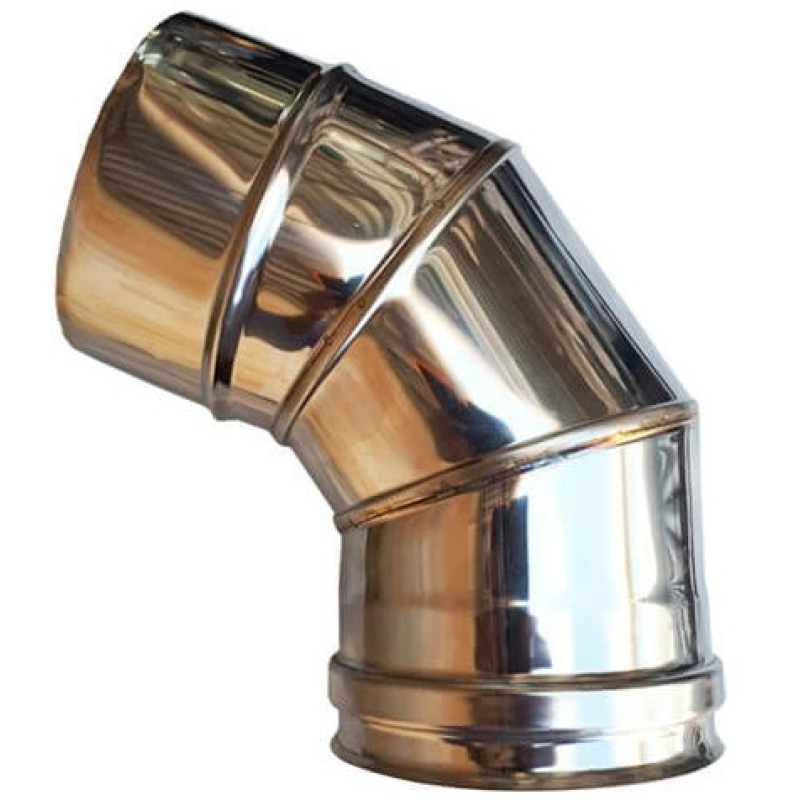 Γωνία καμινάδας Inox Φ300-350 Artkamin