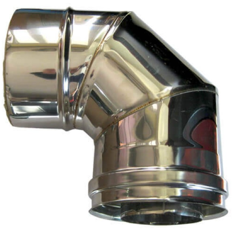 Γωνία καμινάδας Inox Φ300-350 Artkamin