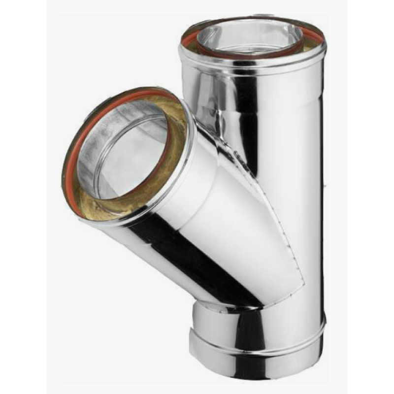 Ημιτάφ Καμινάδας 135ο Inox Φ200-250 Artkamin