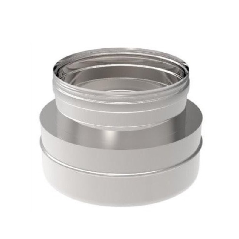 Συστολή καμινάδας μονωμένη Inox Φ130-180 Artkamin