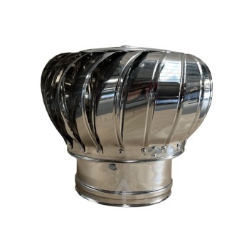 Καπέλο καμινάδας Περιστρεφόμενο Inox Φ160 Artkamin