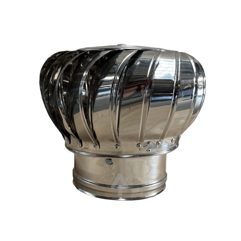 Καπέλο καμινάδας Περιστρεφόμενο Inox Φ160 Artkamin