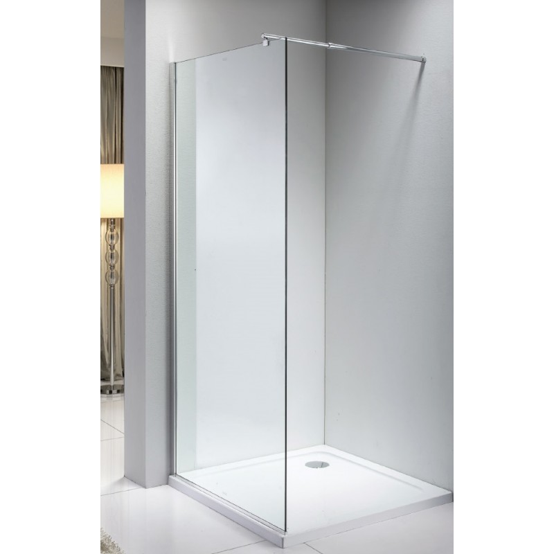 Διαχωριστικό ντουζιέρας h.195cm χρωμέ Walk-in Crown Διαχωριστικό ντουζιέρας h.195cm χρωμέ Walk-in Crown