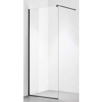 Διαχωριστικό ντουζιέρας h.195cm black matt Walk-in Crown Διαχωριστικό ντουζιέρας h.195cm black matt Walk-in Crown