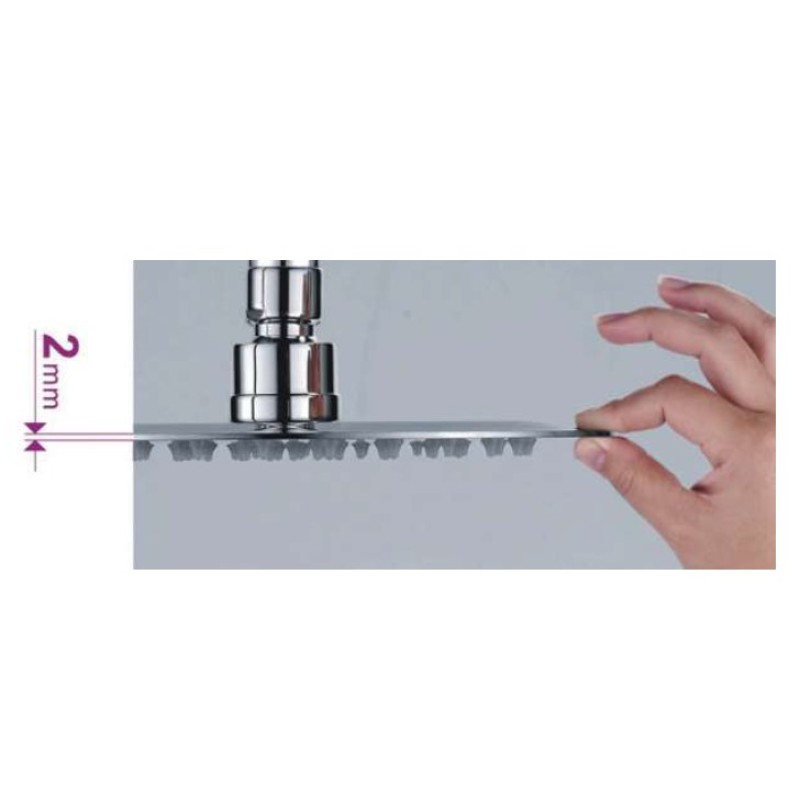 Κεφαλή ντους 20x20cm 45107 Moon Shower Κεφαλή ντους 20x20cm 45107 Moon Shower