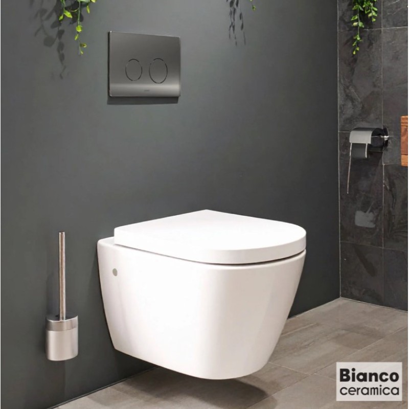 Λεκάνη κρεμαστή 60cm με κάλυμμα soft close 316700C-300 XL Bianco Ceramica