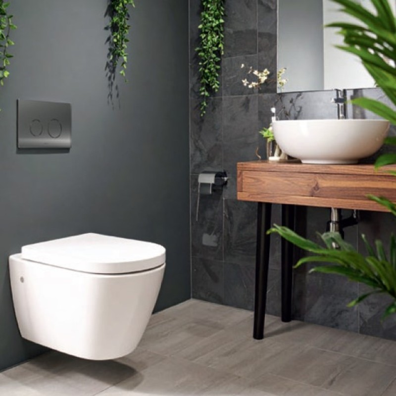 Λεκάνη κρεμαστή 60cm με κάλυμμα soft close 316700C-300 XL Bianco Ceramica